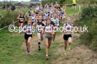 Girls under-13s, Start Fitness North Eastern Harrier League, Tanfield, County Durham. Photo: David T. Hewitson/Sports for All Pics